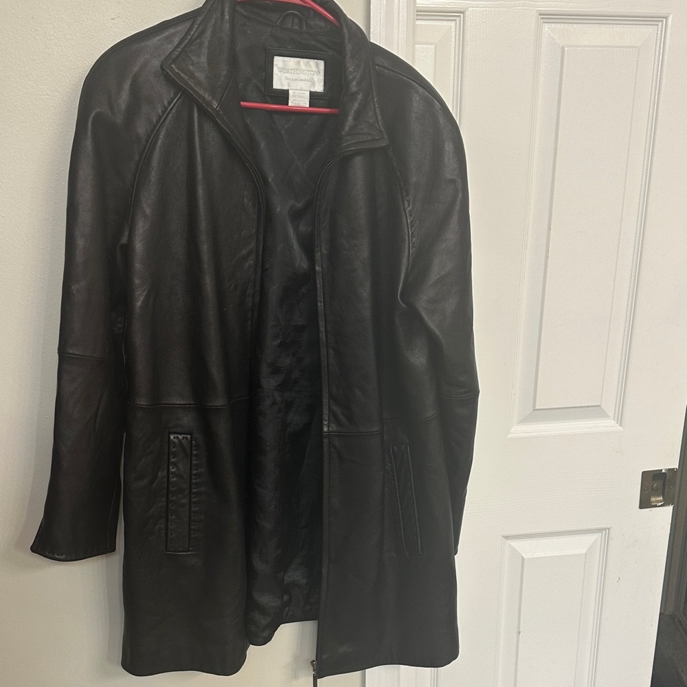 Women’s Black Leather Jacket